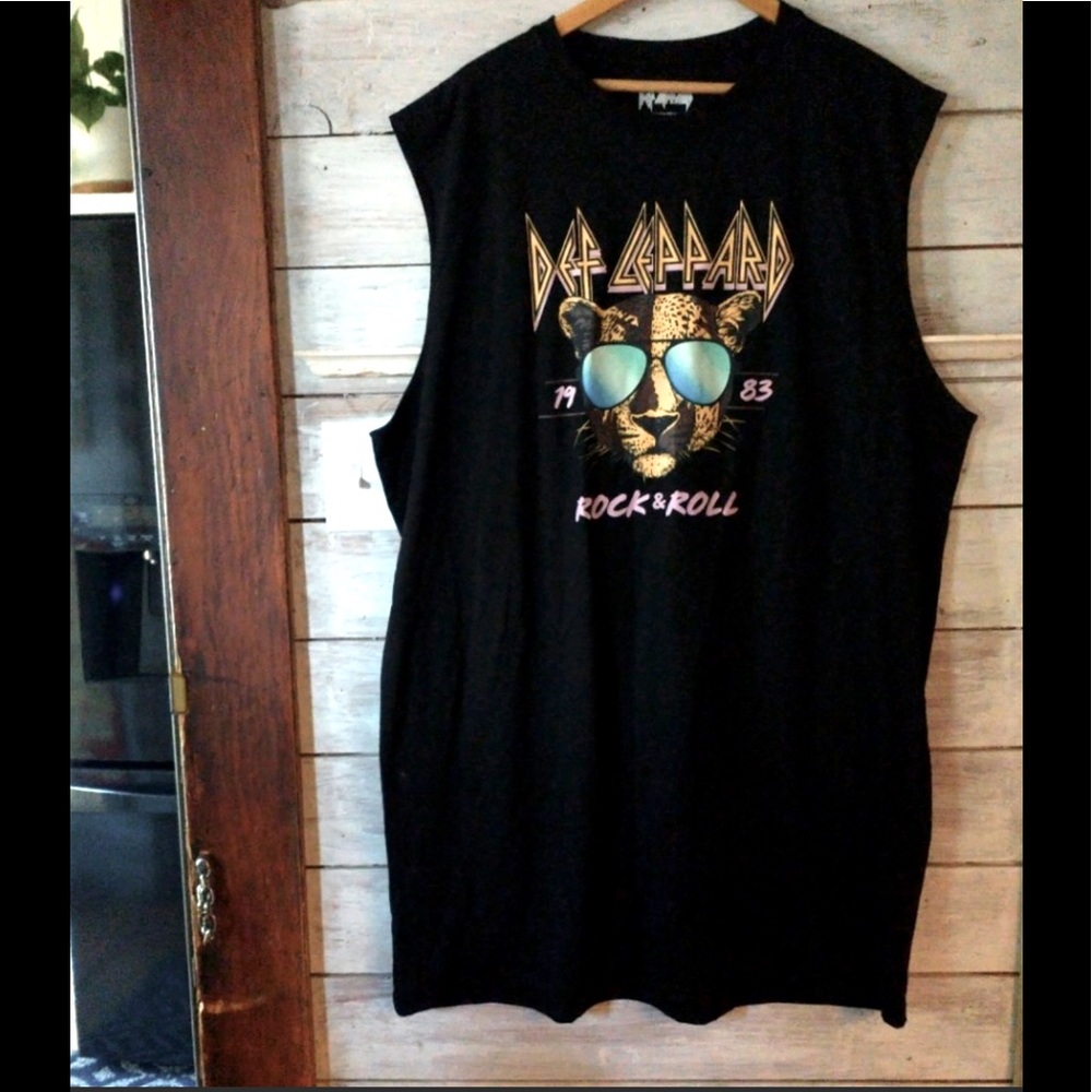 Rock Def Leppard T-Shirt Dress XXL